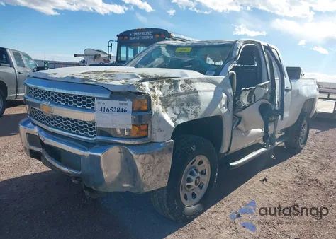 2019 Chevrolet Silverado 2500Hd Wt from USA, damaged, VIN 2GC2KREG1K1145245